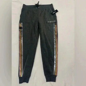 NEW BEBE BLING JOGGERS LARGE